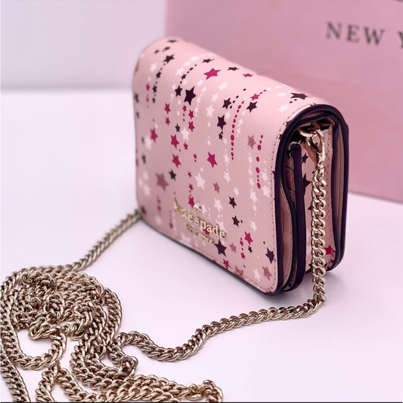 Kate Spade Staci Star Cardcase on a Chain - Picture 14 of 15